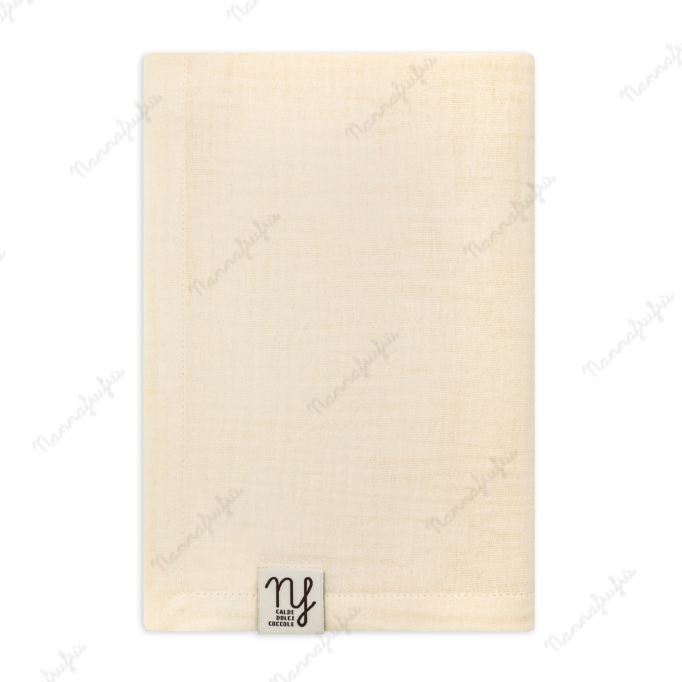 Nannafrufru Mussola Natural in Cotone